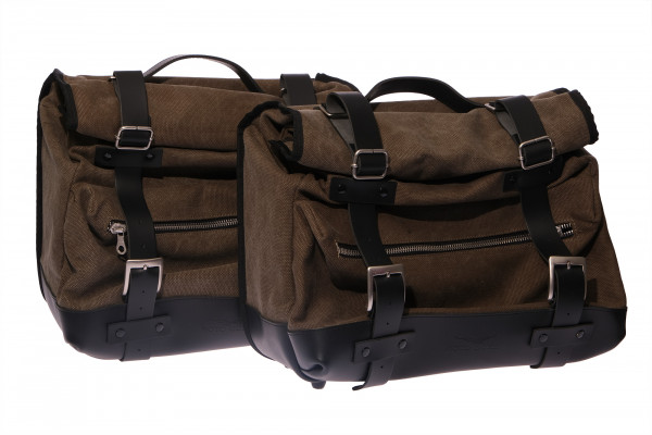 Seitentaschen "Canvas" Segeltuch für MG V7 bis E5
