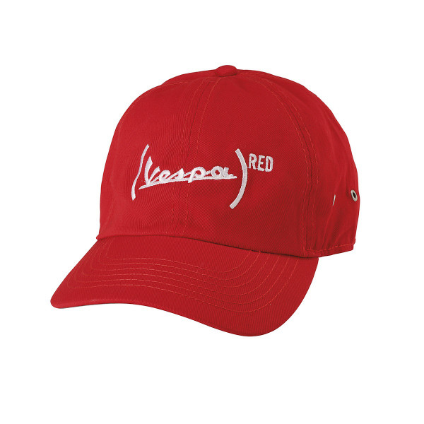 Vespa Baseballkappe "RED"