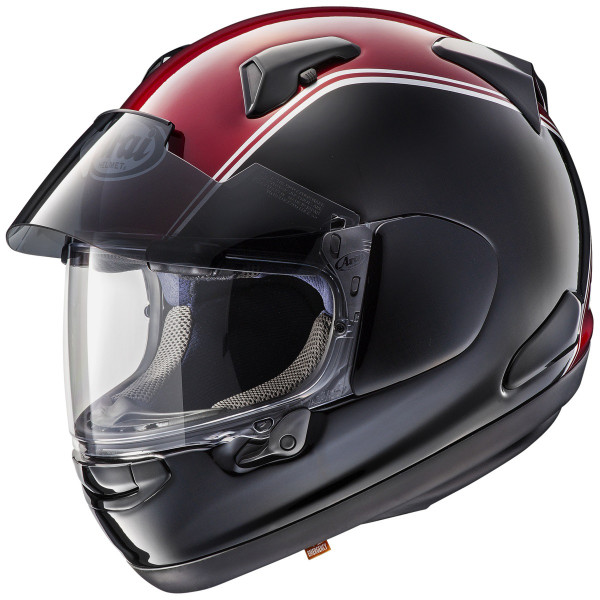 QV-PRO Gold Wing Red Vollvisierhelm