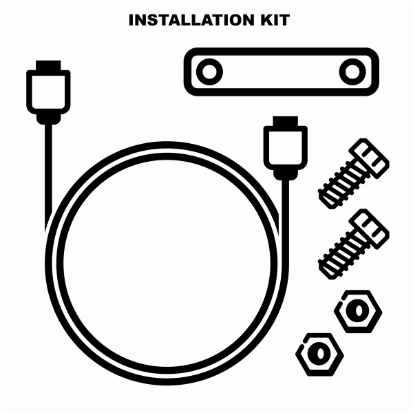 Montagekit GPS für MG Stelvio E3