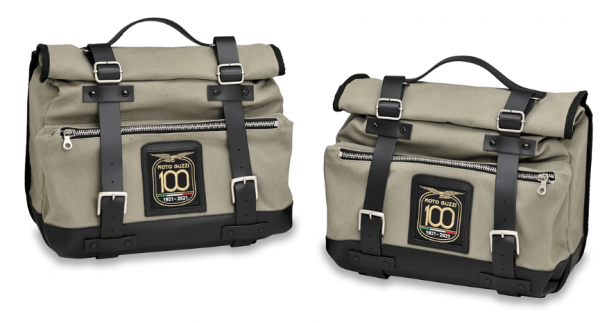 Seitentaschen "Canvas" Segeltuch 100th für MG V7/V9