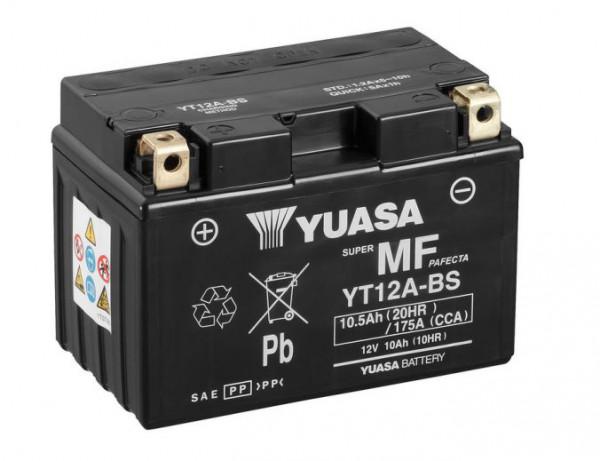 Batterie YT12A-BS YUASA 12V 10 Ah